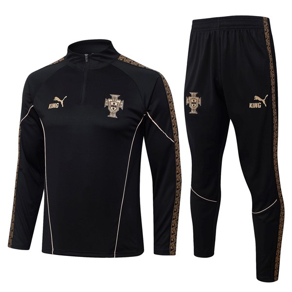 Sudadera De Training Portugal 2026/27 Negro